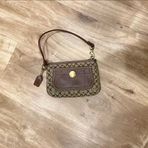 Coach wristlet